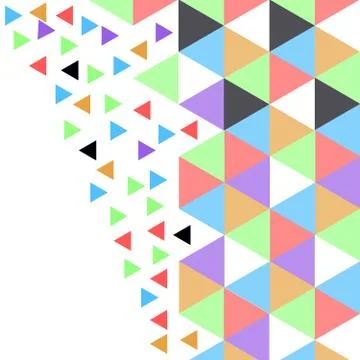 Abstract triangle background Illustrazione stock