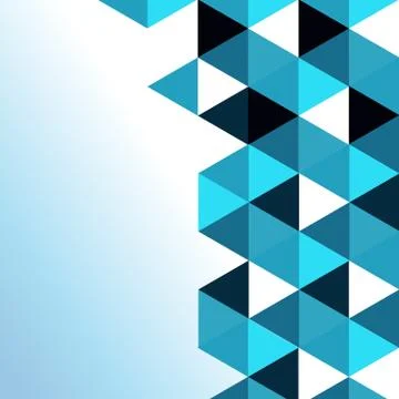 Abstract triangle background Stock Illustration