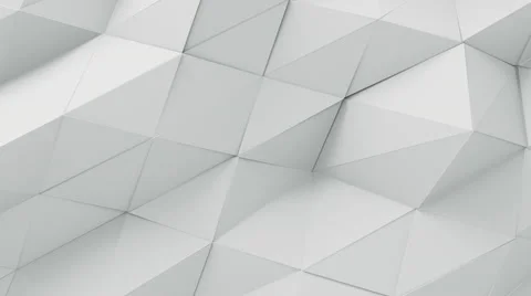 Abstract Triangle Background Random Motion, 3d Loopable Animation 4k Stock Footage 66544208