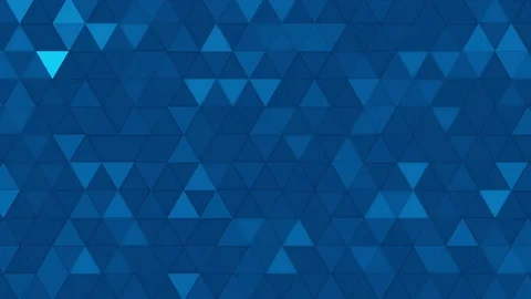 Abstract Triangle Background Random Motion, 3d Loopable Animation 4k Stock Footage 74270544