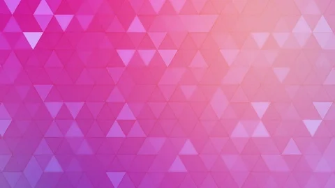 Abstract Triangle Background Random Motion, 3d Loopable Animation 4k Vidéo 74270705