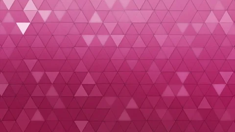 Abstract Triangle Background Random Motion, 3d Loopable Animation 4k Stock Footage 74270767