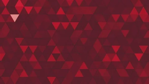 Abstract Triangle Background Random Motion, 3d Loopable Animation 4k Vidéo 74272401