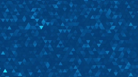 Abstract Triangle Background Random Motion, 3d Loopable Animation 4k Stock-Footage 74272705