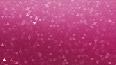 Abstract Triangle Background Random Motion, 3d Loopable Animation 4k Stock Footage 74272794