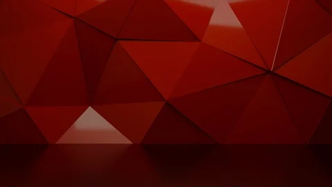 Abstract Triangle Background Random Motion, 3d Loopable Animation 4k Stock Footage 111868896