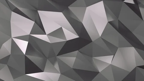 Abstract Triangle Background Random Motion, 3d Loopable Animation 4k Stock-Footage 123001092