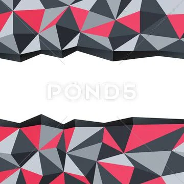 Abstract triangle background with space for text. vector illustration, eps10 Illustrazione stock