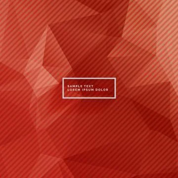 Abstract triangle background vector design Stock Illustration