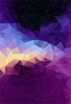 Abstract triangle background, vector Stock Illustration