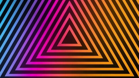 Abstract triangle colorful background - Seamless Looping 库存影片 77689338