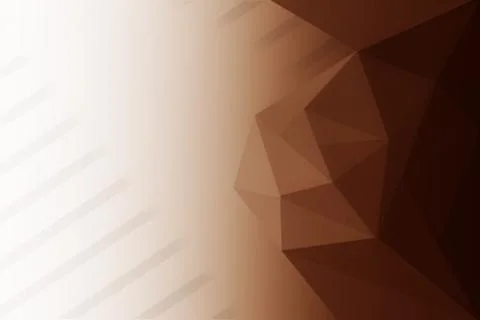 Abstract Triangle faded brown background and texture Stock Illustration