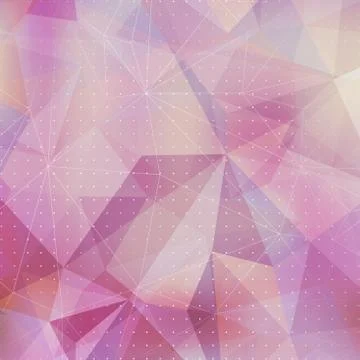 Abstract Triangle Geometrical Background. Stock Illustration