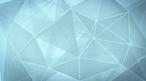 Abstract triangle geometrical gray background loop Stock Footage 41427243