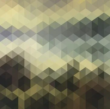 Abstract triangle geometrical multicolored background, vector illustration ep Stock Illustration