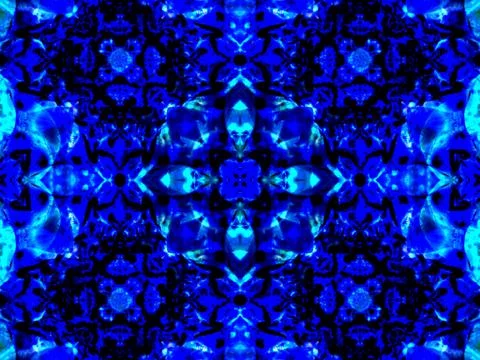 Abstract Triangle Geometrical Multicolored Background Stock-Illustration