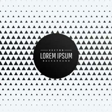 Abstract triangle halftone background Illustrazione stock