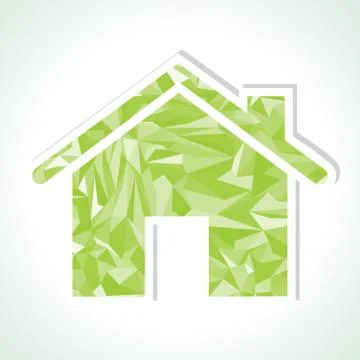 Abstract triangle home,vector illustration 스톡 일러스트