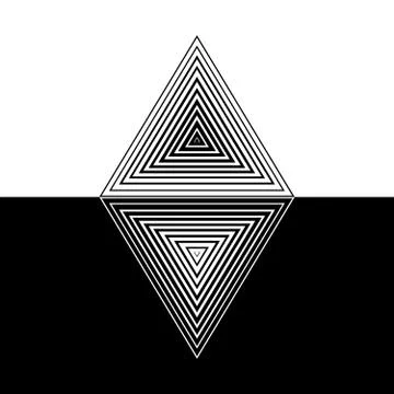 Abstract triangle 스톡 일러스트