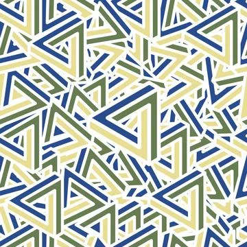 Abstract triangle Stock Illustration