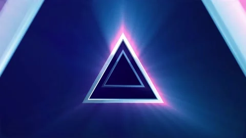 Abstract Triangle Motion Background Stock Footage 166843993