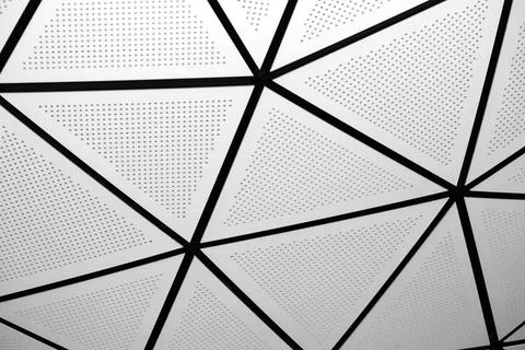 Abstract triangle panels 库存照片