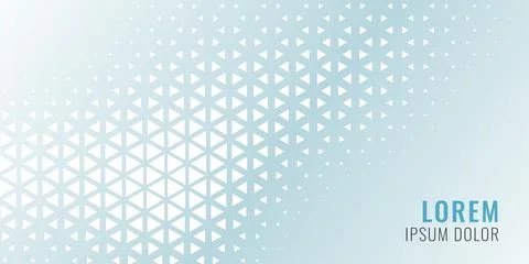 Abstract triangle pattern banner design Illustrazione stock