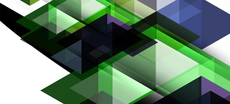 Abstract triangle pattern, colorful backdrop. Presentation template. Modern Stock Illustration