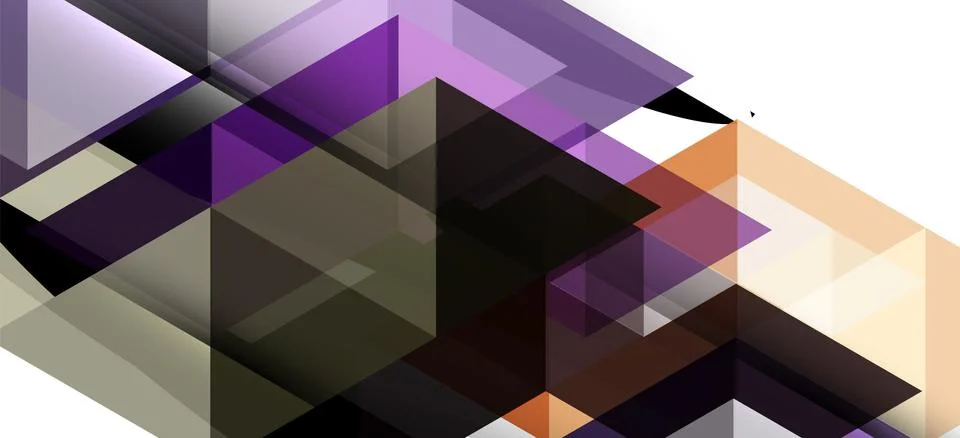 Abstract triangle pattern, colorful backdrop. Presentation template. Modern Stock Illustration