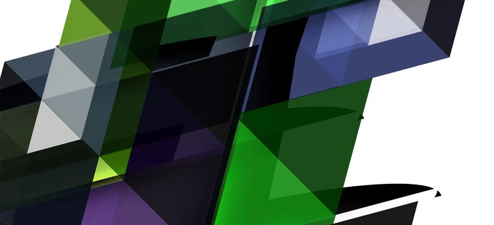 Abstract triangle pattern, colorful backdrop. Presentation template. Modern 스톡 일러스트