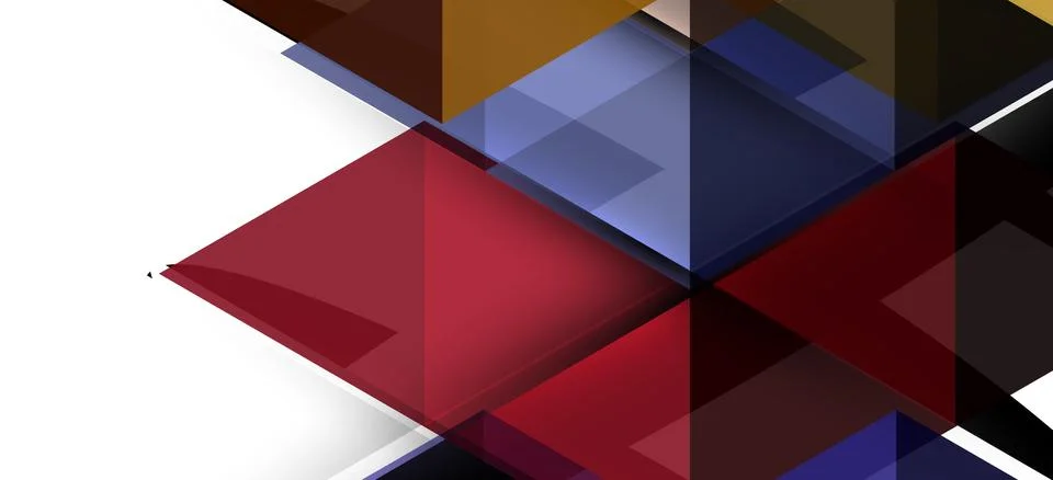 Abstract triangle pattern, colorful backdrop. Presentation template. Modern 스톡 일러스트