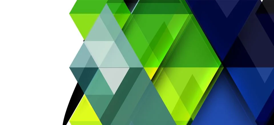 Abstract triangle pattern, colorful backdrop. Presentation template. Modern 스톡 일러스트