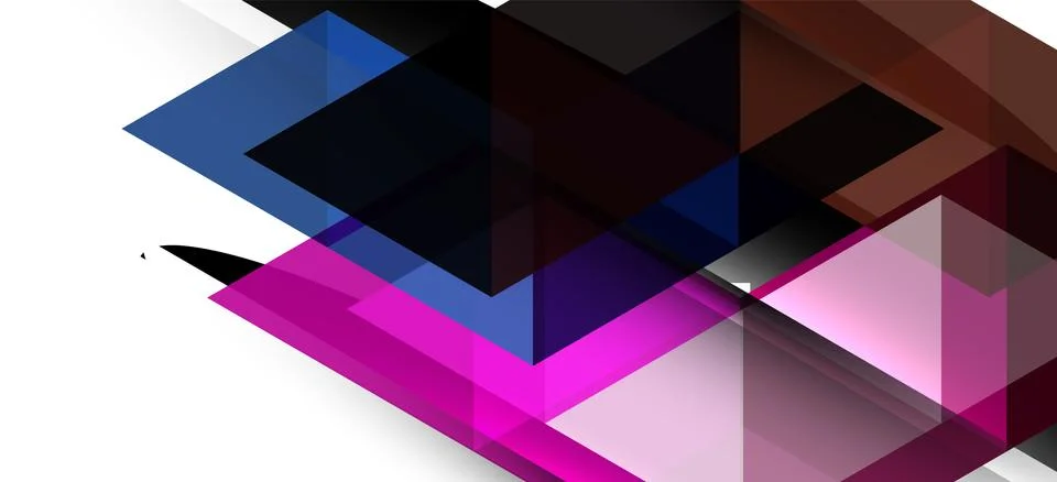 Abstract triangle pattern, colorful backdrop. Presentation template. Modern Stock Illustration