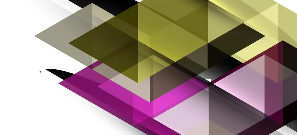 Abstract triangle pattern, colorful backdrop. Presentation template. Modern Stock Illustration