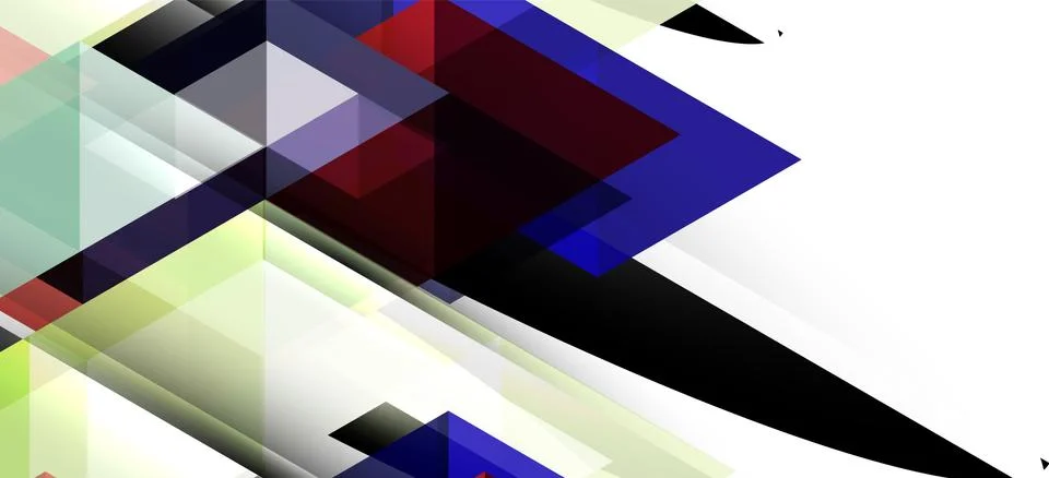 Abstract triangle pattern, colorful backdrop. Presentation template. Modern Illustrazione stock