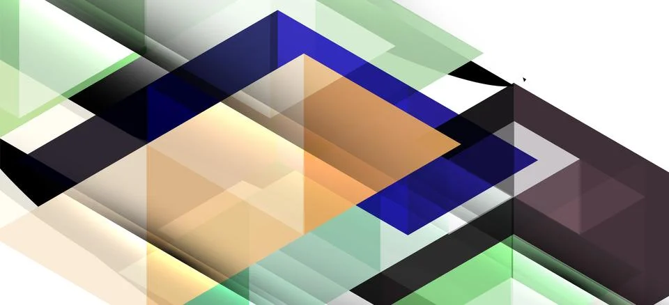 Abstract triangle pattern, colorful backdrop. Presentation template. Modern Stock Illustration