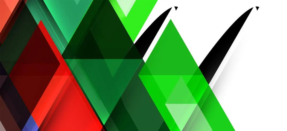 Abstract triangle pattern, colorful backdrop. Presentation template. Modern 스톡 일러스트