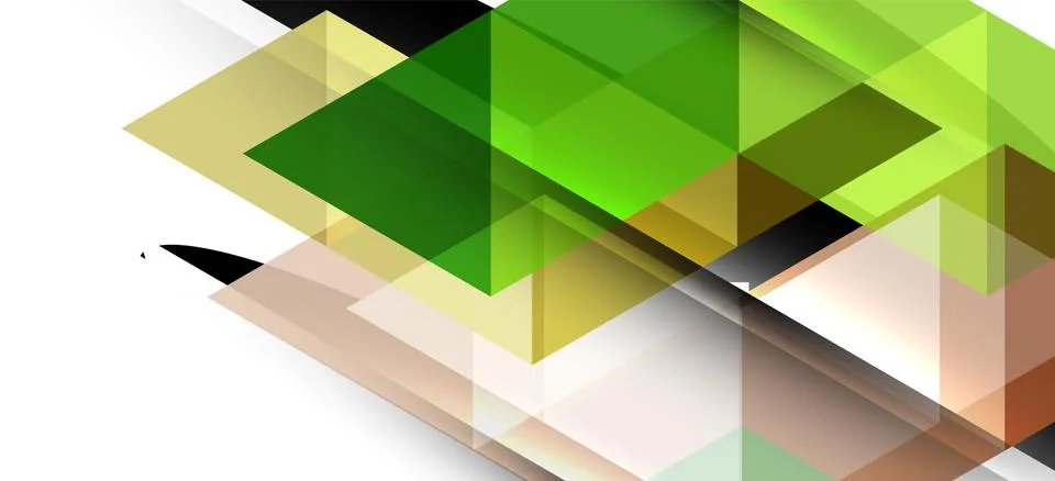 Abstract triangle pattern, colorful backdrop. Presentation template. Modern Stock Illustration