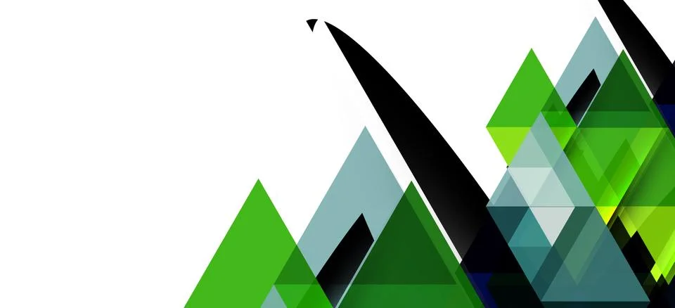 Abstract triangle pattern, colorful backdrop. Presentation template. Modern 스톡 일러스트