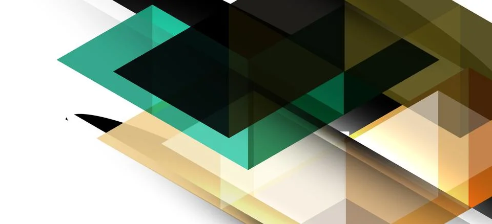 Abstract triangle pattern, colorful backdrop. Presentation template. Modern Stock Illustration