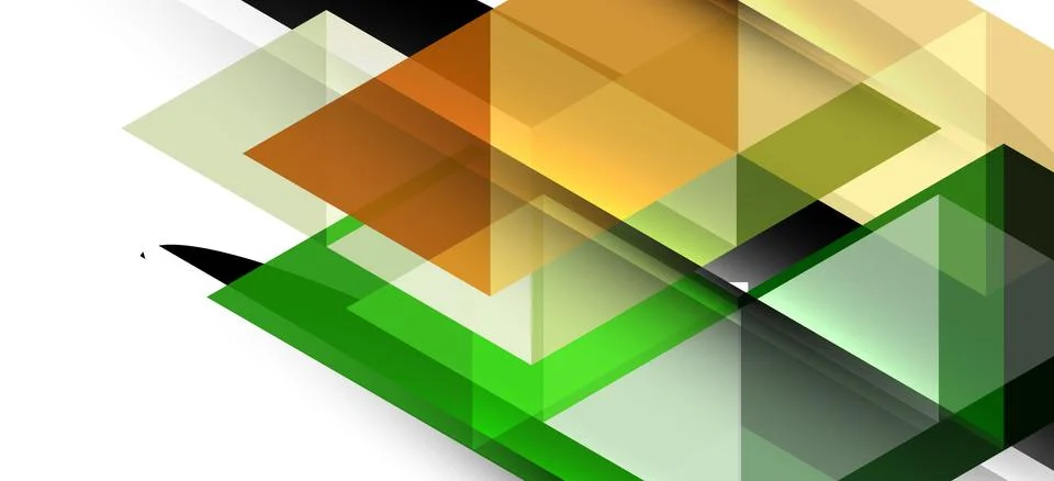 Abstract triangle pattern, colorful backdrop. Presentation template. Modern Stock Illustration