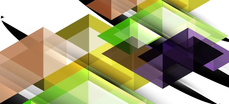 Abstract triangle pattern, colorful backdrop. Presentation template. Modern 스톡 일러스트