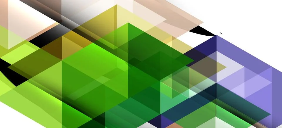 Abstract triangle pattern, colorful backdrop. Presentation template. Modern Stock Illustration