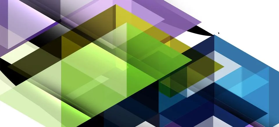 Abstract triangle pattern, colorful backdrop. Presentation template. Modern Stock Illustration