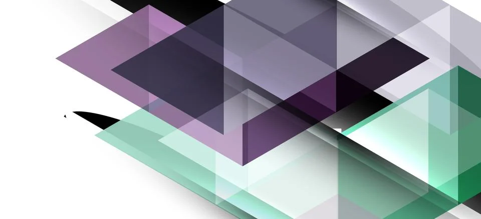 Abstract triangle pattern, colorful backdrop. Presentation template. Modern Stock Illustration