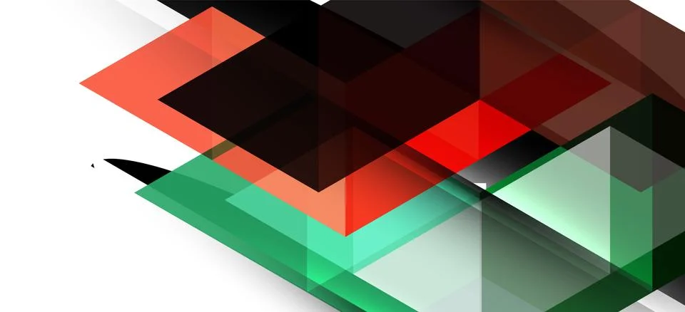 Abstract triangle pattern, colorful backdrop. Presentation template. Modern Illustrazione stock