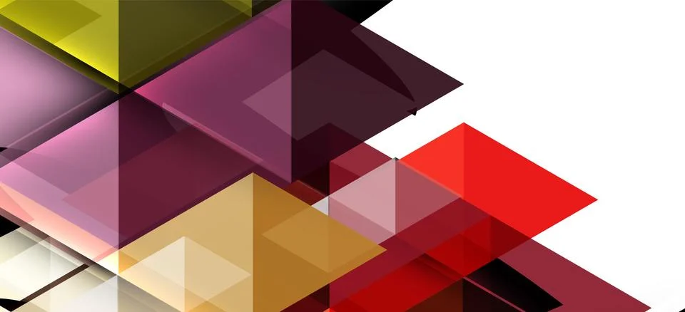 Abstract triangle pattern, colorful backdrop. Presentation template. Modern 스톡 일러스트