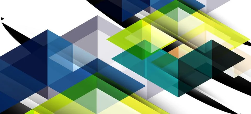 Abstract triangle pattern, colorful backdrop. Presentation template. Modern 스톡 일러스트