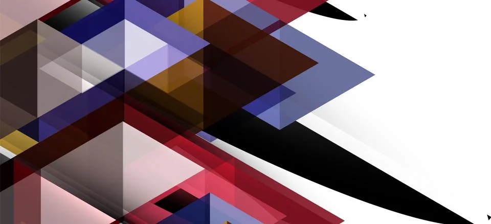 Abstract triangle pattern, colorful backdrop. Presentation template. Modern 스톡 일러스트
