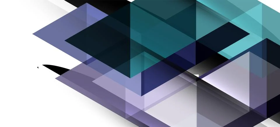 Abstract triangle pattern, colorful backdrop. Presentation template. Modern Illustrazione stock